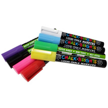 Chalk Brights Liquid Chalk Markers, Set of 8