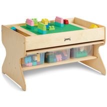 Deluxe Building Table, LEGO Duplo Compatible, 19-1/2" High