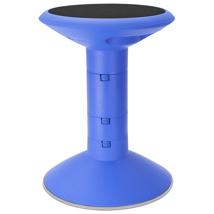 Adjustable Wiggle Stool, 12"-18" Seat Height, Blue