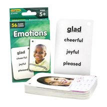 Emotions Flash Cards, Set of 56