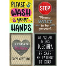 *Health & Safety Poster Pack, Set of 4