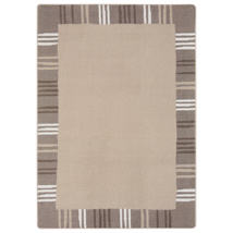 Seeing Stripes Rug, 5'4" x 7'8", Rectangle, Neutral