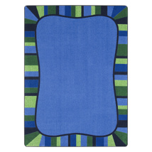 Colourful Accents Rug, 5'4" x 7'8", Rectangle, Seaglass