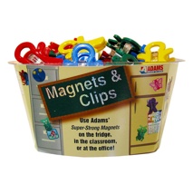 Magnet Man Magnetic Clip, Set of 10