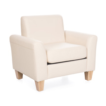 Sense of Place Upholstered Chair, Tan
