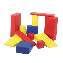 Rainbow Builder Blocks, Set of 12