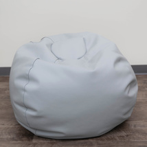 Bean Bag Chair, 35" Diameter, Grey