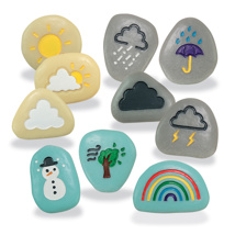 Weather Stones, 10 Pieces