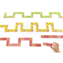 Wooden Multiplication Dominoes, 60 Pieces