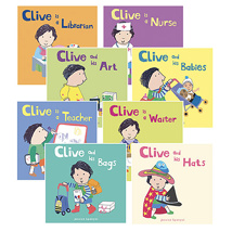 All About Clive Board Books, Set of 8