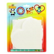Hama Shapes Pegboards, 4 Pieces