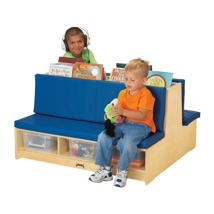 Read-a-Round Couch, Blue