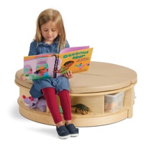 Read-a-Round Island, Wheat, 11" Seat Height