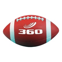 Playground Series Rubber Football, Size 6, Red