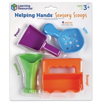 Helping Hands Sensory Scoops, Set of 4