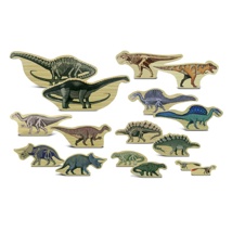 Dinosaur Wooden Characters, Set of 8