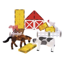 Magna-Tiles Farm Animals, 25 Pieces