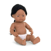 Male Baby Doll, 15", Indigenous