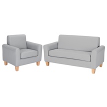 Sense of Place Upholstered Furniture Set, Grey