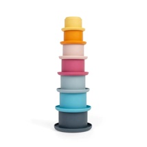 Silicone Stacking Cups, 7 pieces