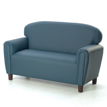 Enviro Upholstered Couch, Preschool, Blue