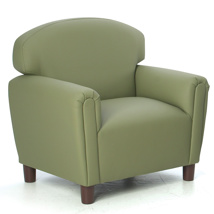 Enviro Upholstered Chair, Preschool, Sage 