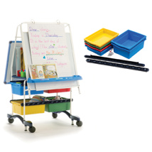 Royal Reading/Writing Centre with 6 Tubs