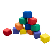 Rainbow Toddler Blocks, Set of 12