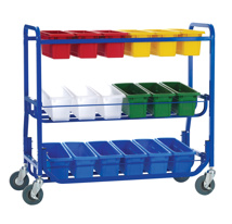 Library on Wheels, 18 Small Tubs