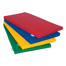 Rainbow Rest Mats, 24" x 48", Assorted, 2" Thick, Set of 4