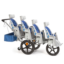 Runabout Stroller, 4 Seater, Blue