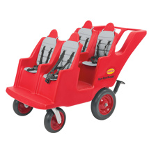 Bye-Bye Buggy, 4 Seater, Red