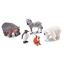 Jumbo Zoo Animals, Set of 5