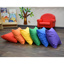 Rainbow Mini Throw Pillows, Set of 6