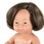 Female Baby Doll with Down Syndrome, 15", Caucasian