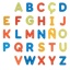 Translucent Uppercase Letters 76 Pieces