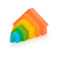 Discovery Stackers, Rainbow House, 5 Pieces