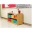 Bamboo Shelving Unit with Assorted Tubs Combo